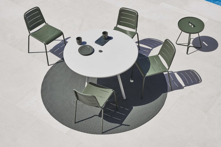 Cane-Line Area tuintafel 110 Lava Grey