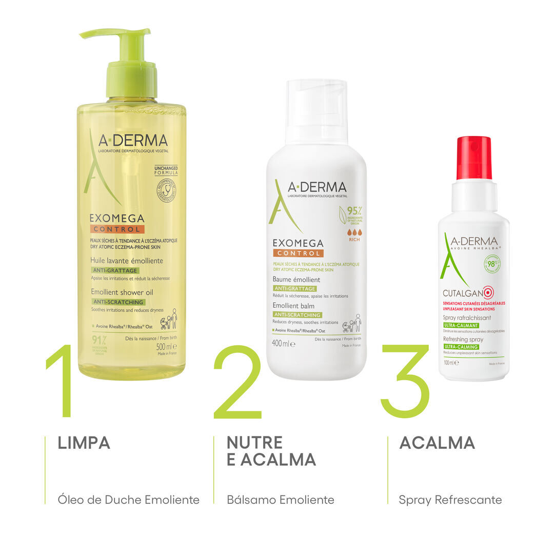 Exomega Control - Bálsamo Emoliente Antiprurido - 400ml