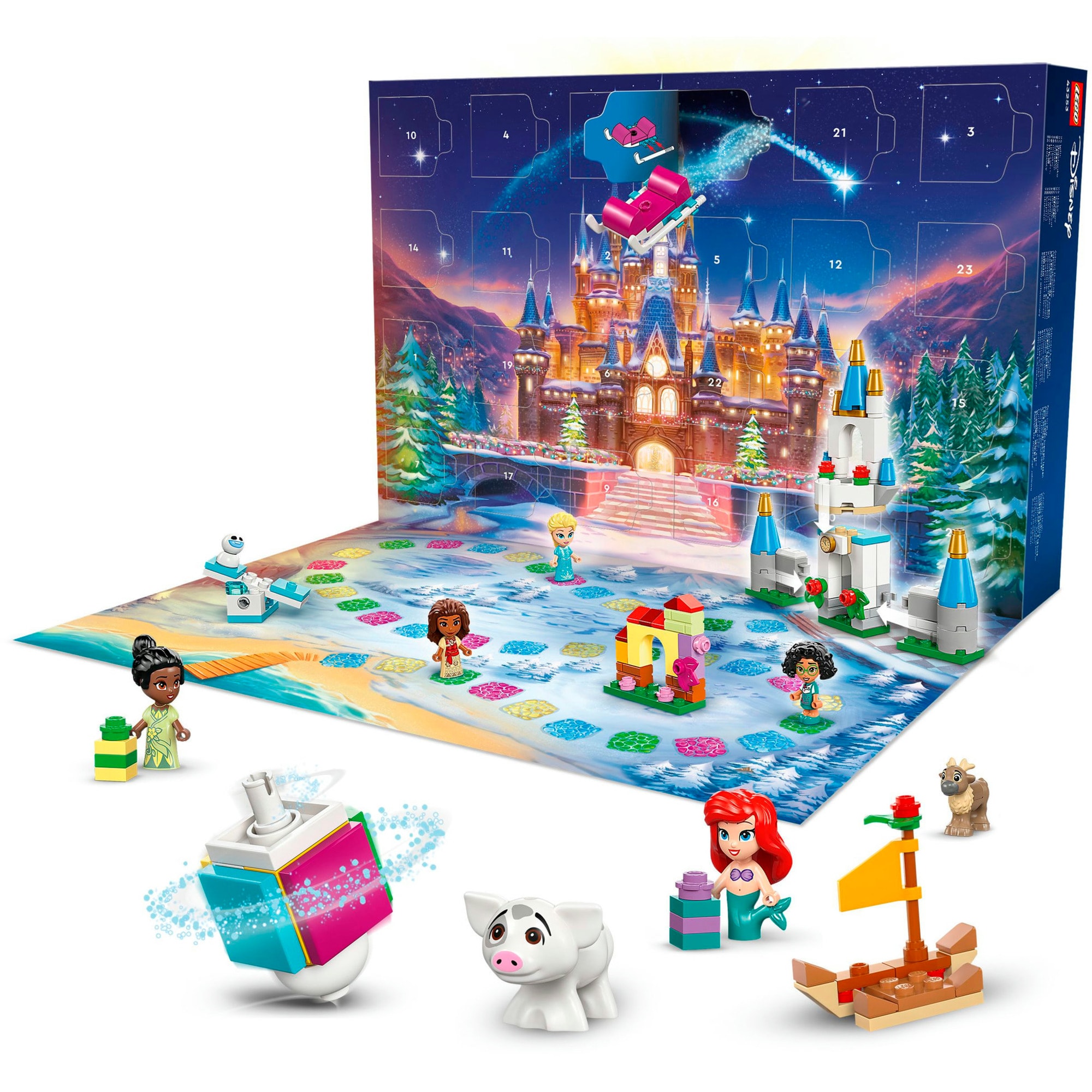 LEGO Konstruktionsspielzeug Disney Princess Adventskalender 2024