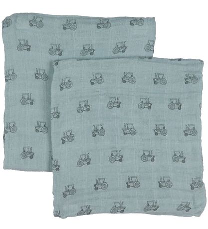 Pippi Baby Spucktücher - Organic - 8er Pack - 65x65 cm - Gray Mi