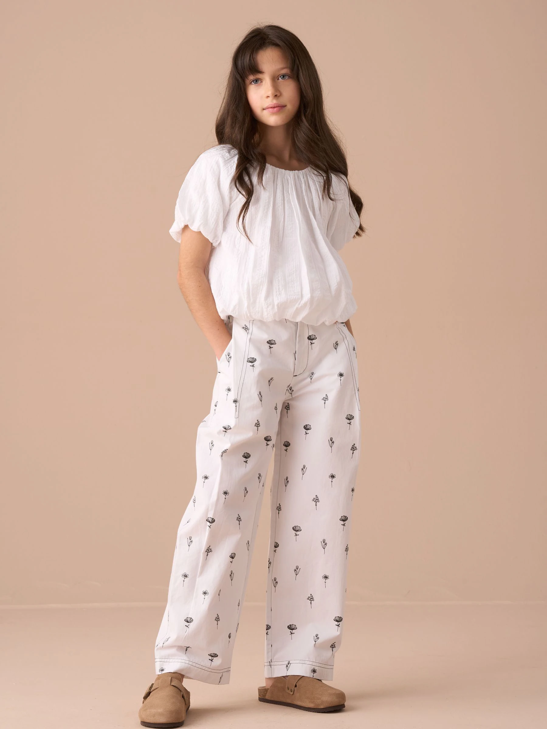 Angel & Rocket Bubble Hem Top met bubbels