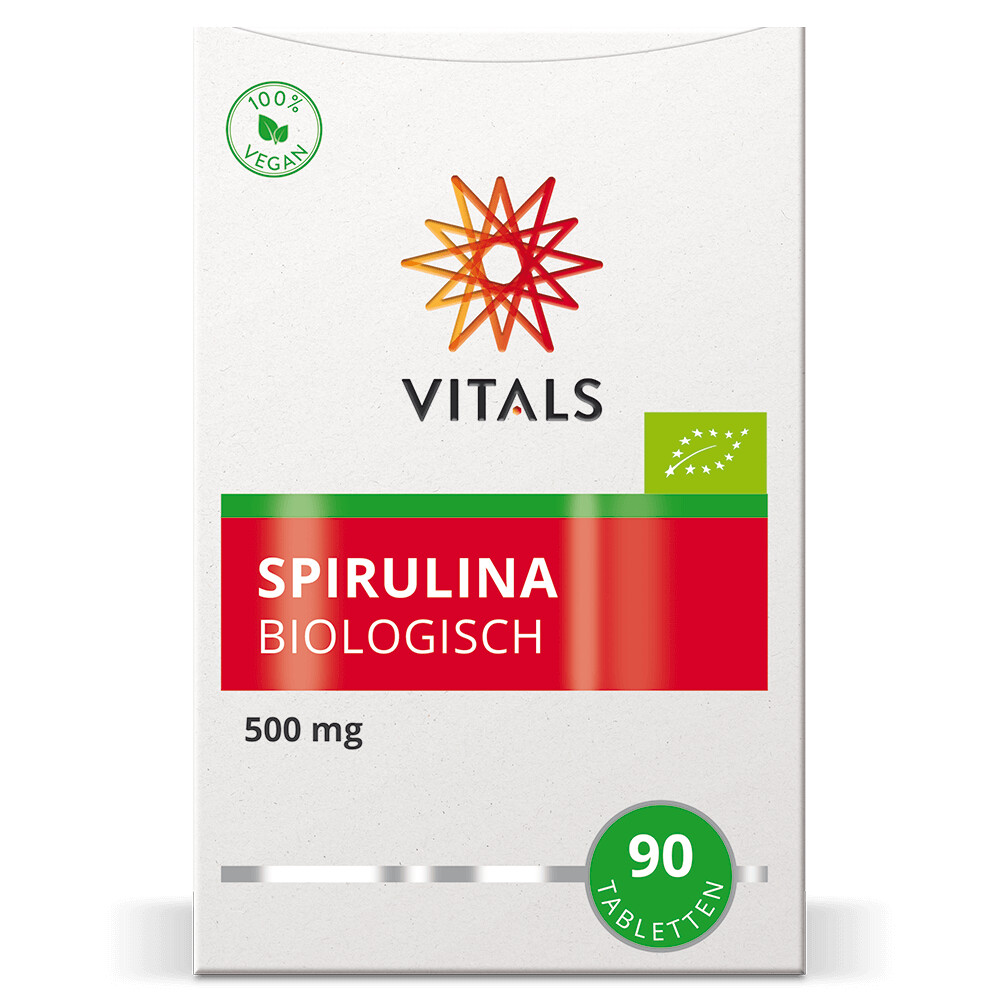 Vitals Spirulina Biologisch90 tabletten