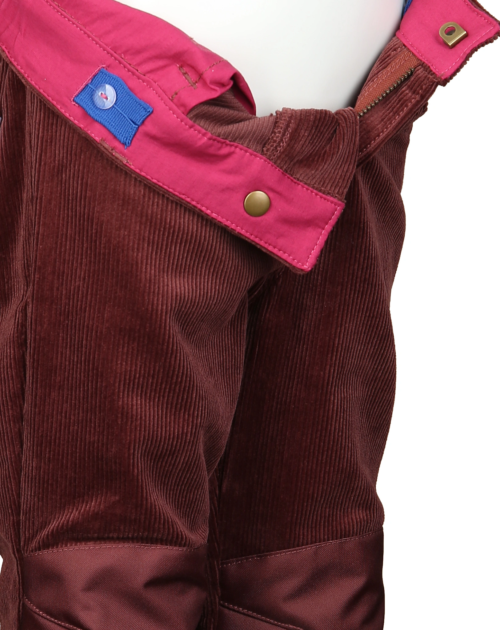 Cordhose KUUSI in sable/raspberry