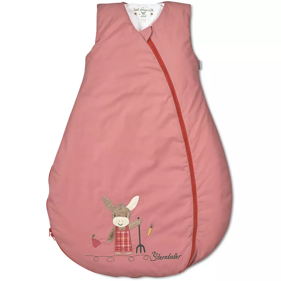 Sterntaler Funktionsschlafsack Emmis Garden mittelrot