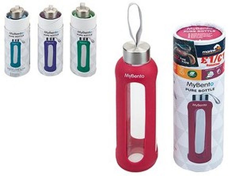 ECO Glass Flasche 0.5L BPA Free