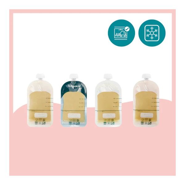 Babymoov Herbruikbare Drinkzakjes ISY Pouches (20Stuks)