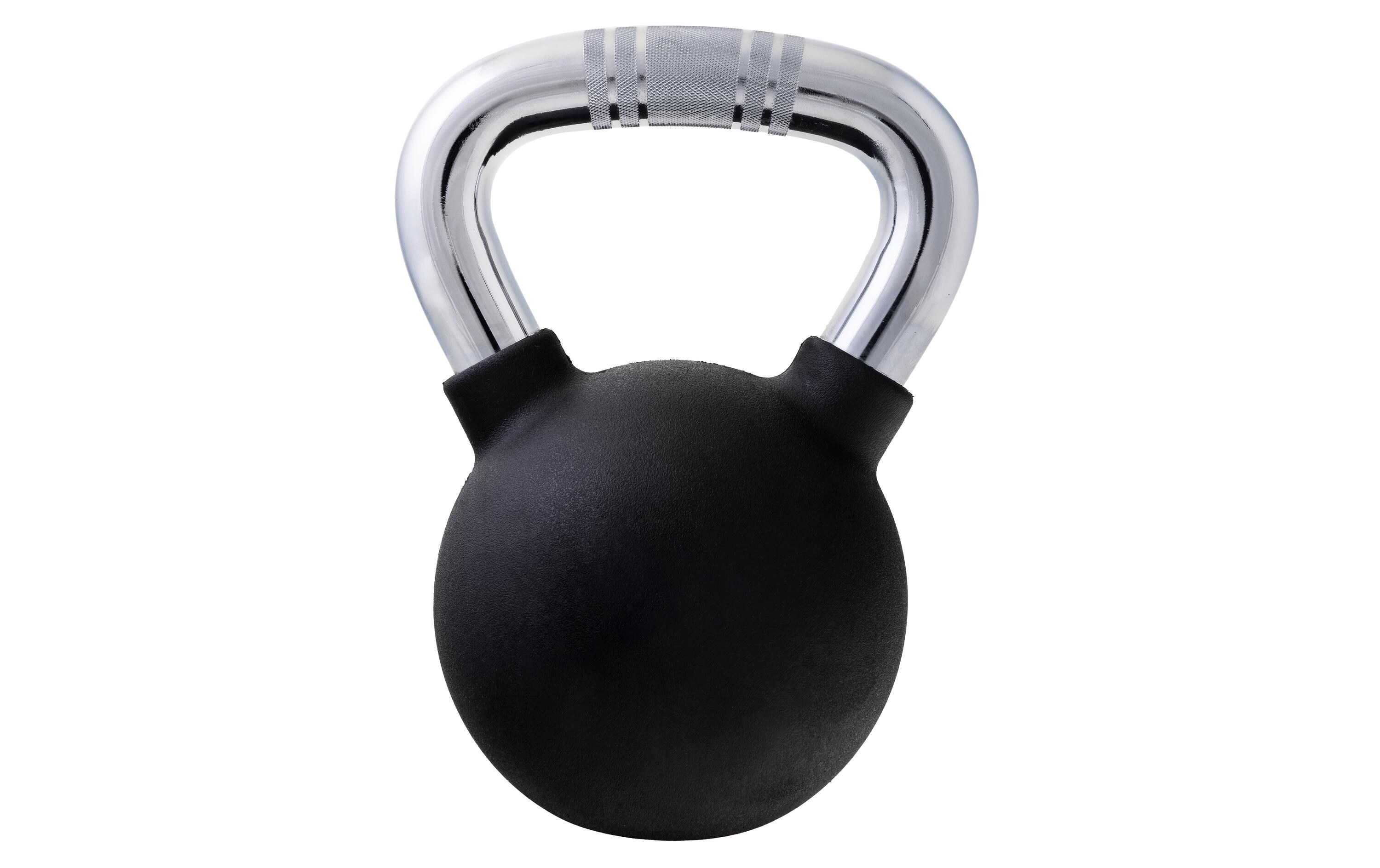 Kettlebell 14 kg, SchwarzKugelhantel für Krafttraining