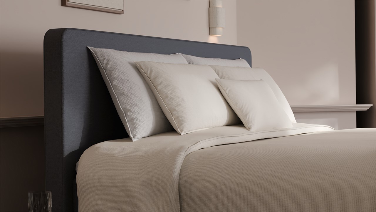Elektrische boxspring Glade - Soft suede grey
