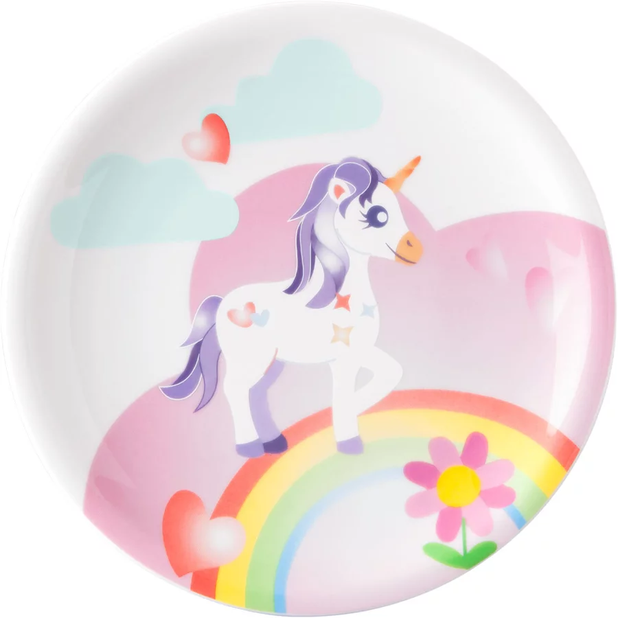 Seltmann Weiden Kindergeschirr Set Compact Mein kleines Einhorn bunt