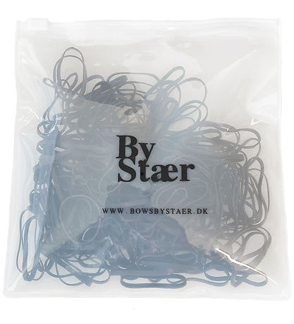 By St?r H?relastikker - Silikone - 200 stk. - Sort/Brun