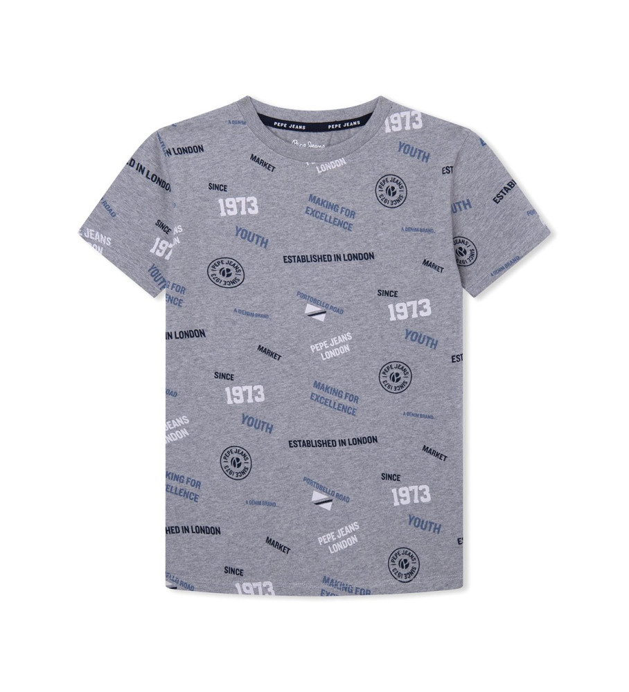 Camiseta cinza Theo da Pepe Jeans
