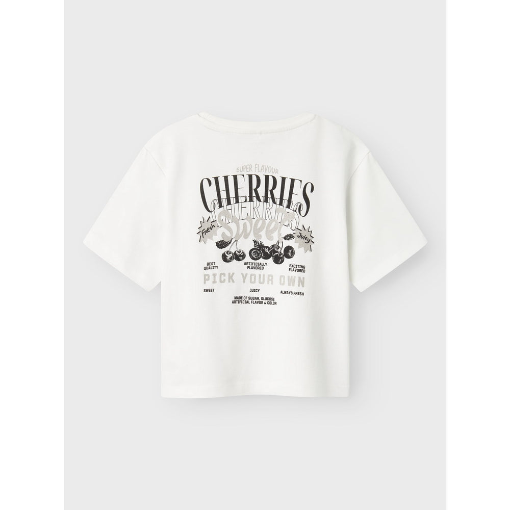 Køb Name It Cloud Dancer Bapol Regular Heavy T-Shirt
