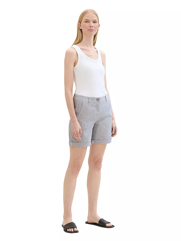 TOM TAILOR Chinoshorts  weiss