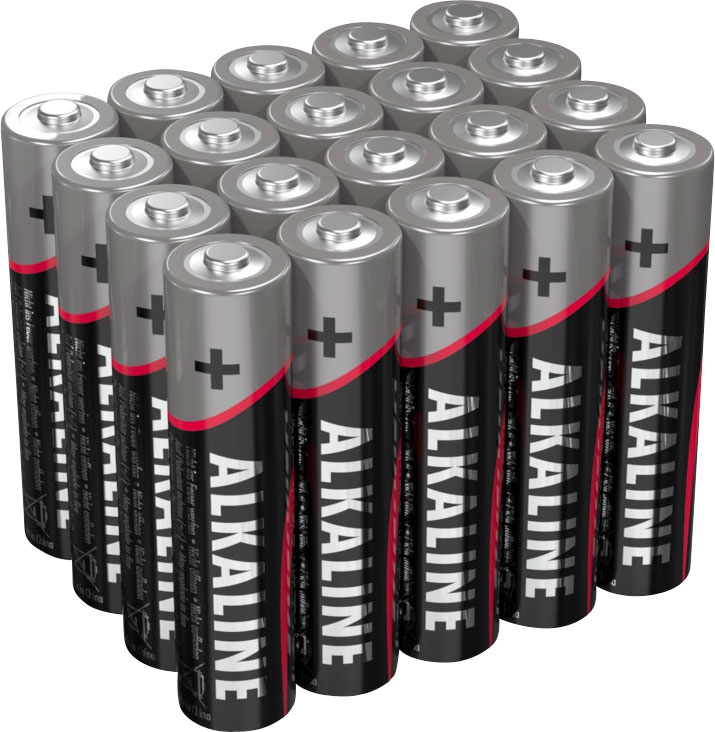 Ansmann Alkaline Micro AAA Batterie 1,5 V 20er Box