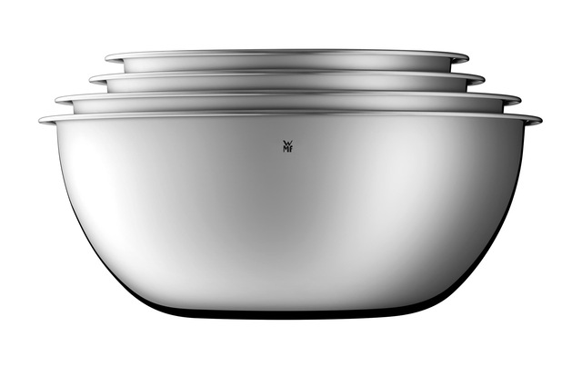 WMF Rührschüssel »Gourmet 0.75 l/1 l/2 l/2.7« 4 Stk. aus Edelstahl