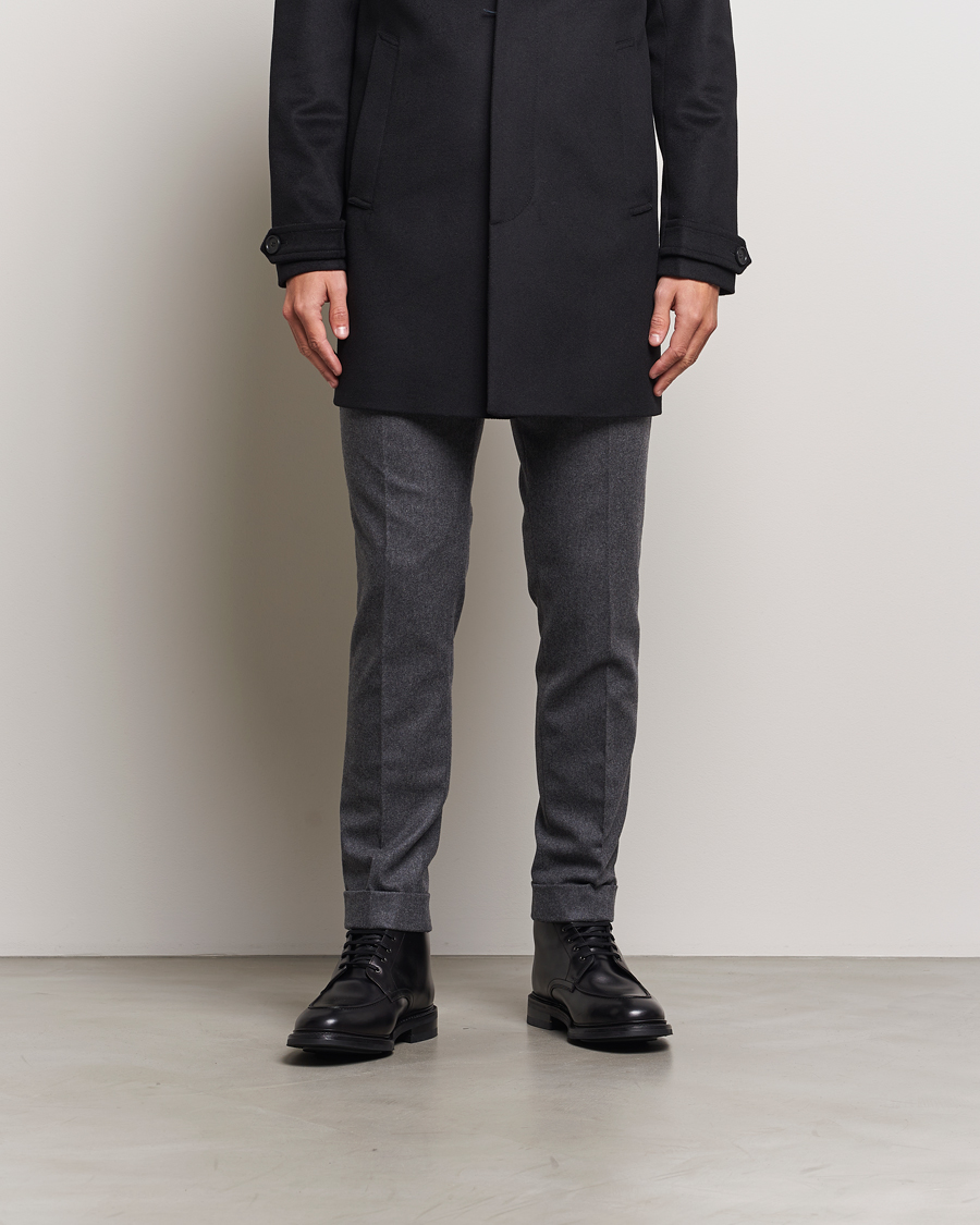Loake 1880 Gisbourne Shearling Leather Boot Black