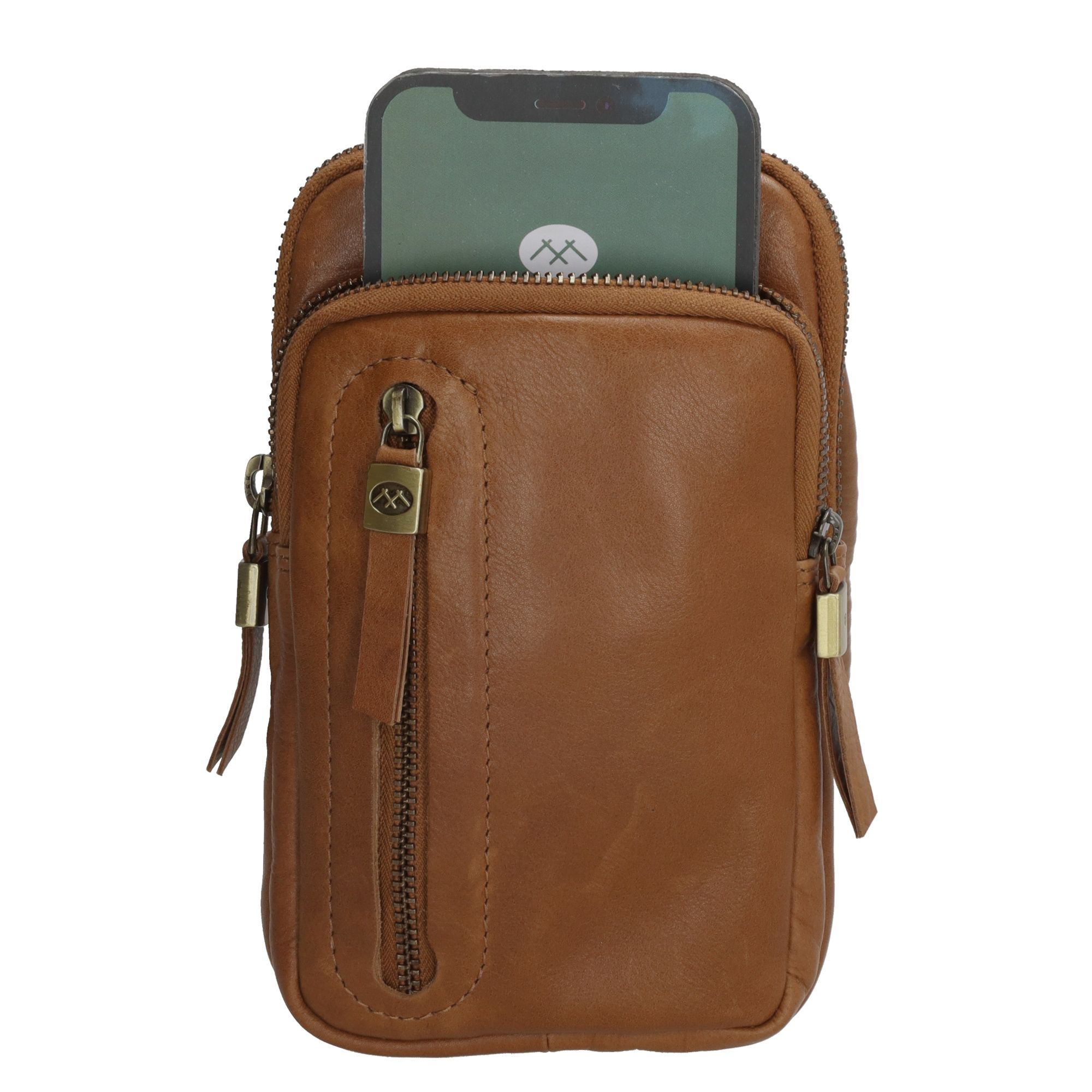 Micmacbags Daydreamer Telefoontasje Cognac