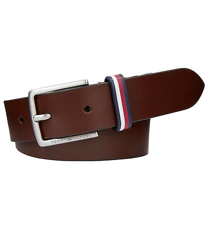 Tommy Hilfiger B?lte - Leather - Chestnut Brown