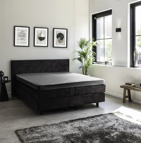 Hoeslaken Egyptisch Katoen Stretch - Topper