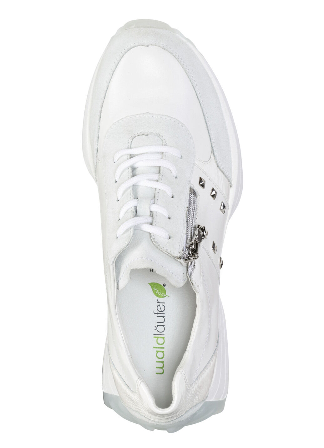 Waldläufer Sneaker mit Nietenbesatz