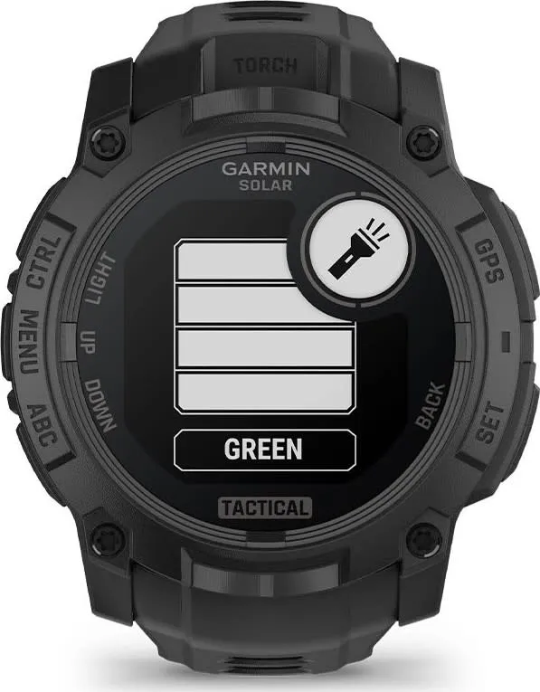 Garmin Instinct® 3 – 45 mm, Solar, Tactical Edition Black