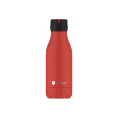 Les Artistes Paris - Gourde Bouteille isotherme 280 ml - rouge - acier inoxydable