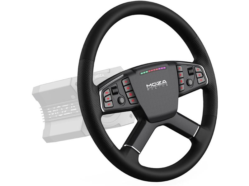 MOZA Racing Add-On TSW Truck Wheel Lenkrad für LKW-Simulationen
