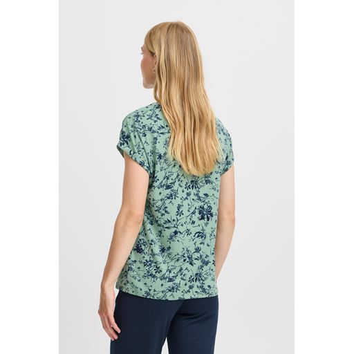 Fransa Kortærmet T-shirt, Green Bay AOP, XL