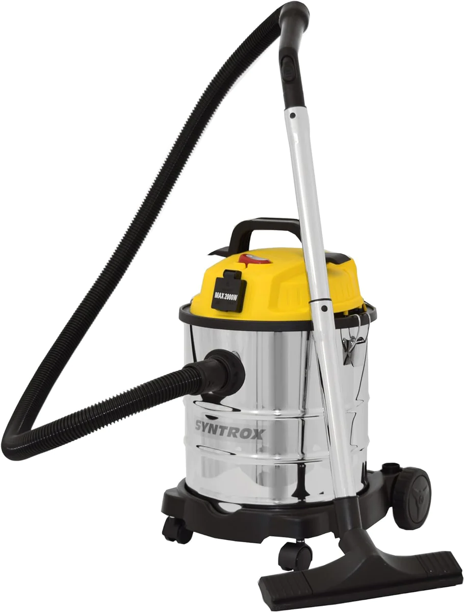 Aspirateur industriel inox 1200W Syntrox