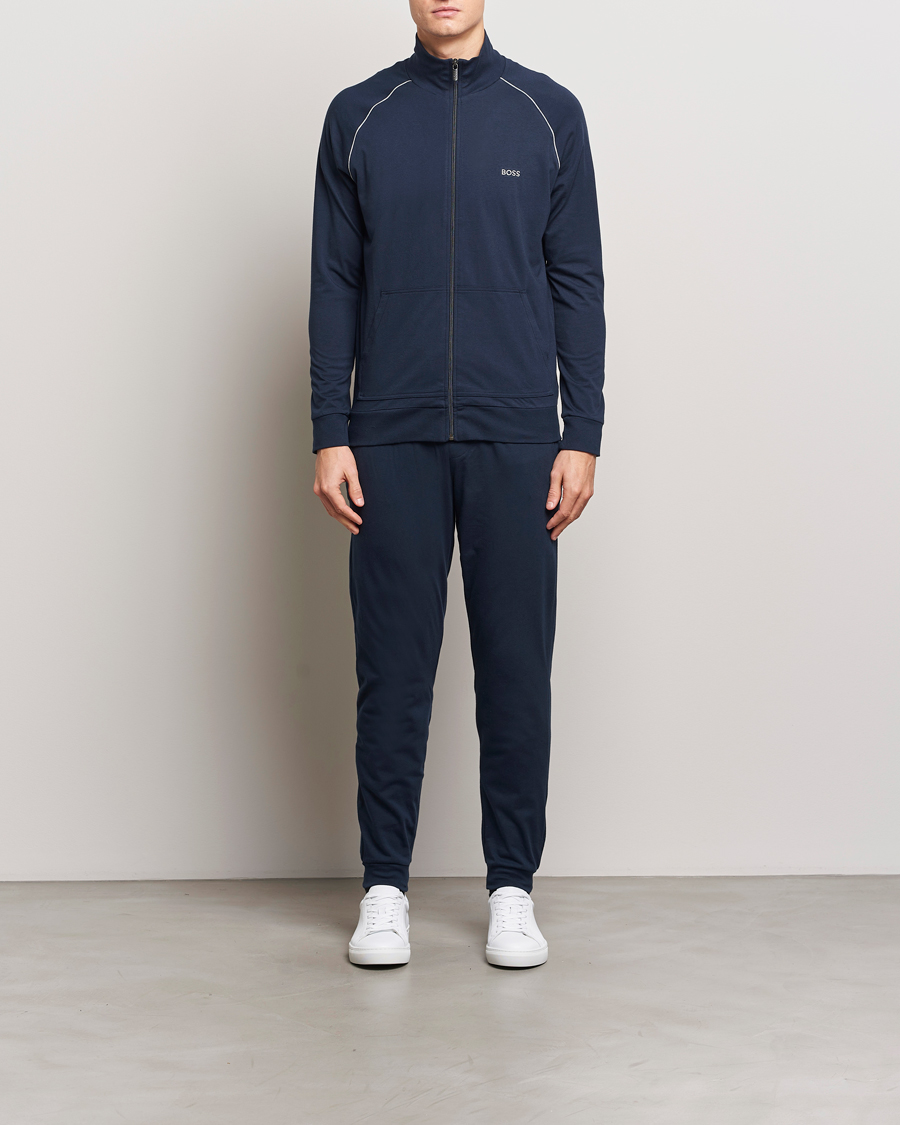 Mix & Match Full Zip Jacket Dark Blue