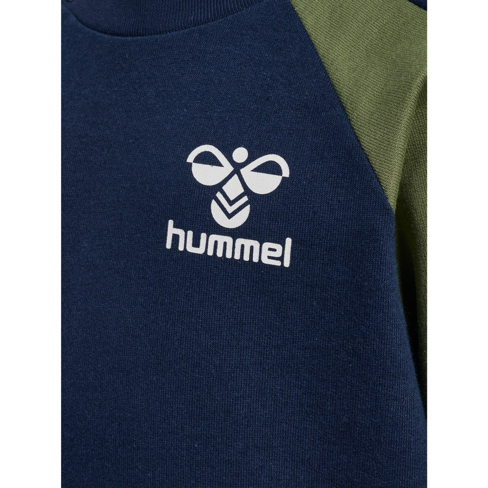 Køb Hummel Black Iris Assym Sweatshirt