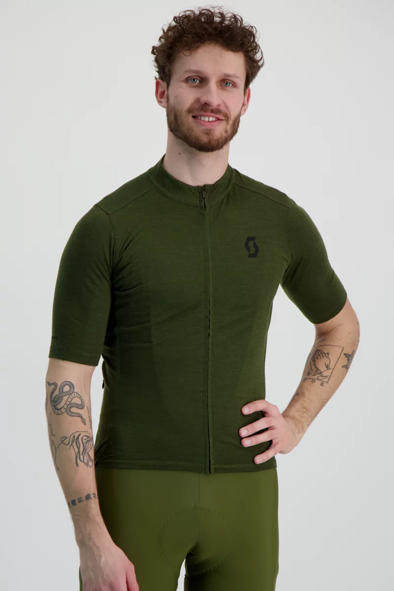 SCOTT Gravel Merino Herren Biketrikot