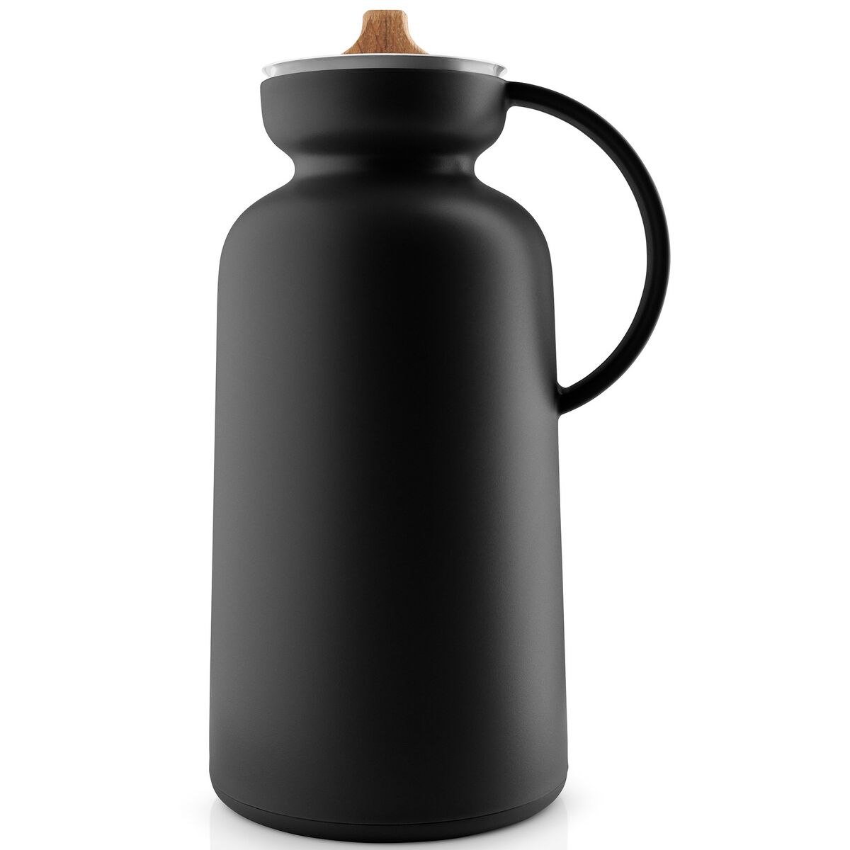 Silhouette termoskanne 1 liter, svart