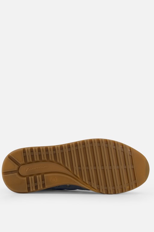 Ambitious Grizz Sneakers blauw Leer