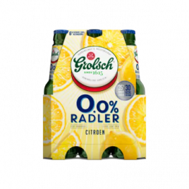 Grolsch Radler citroen alcoholvrij bier