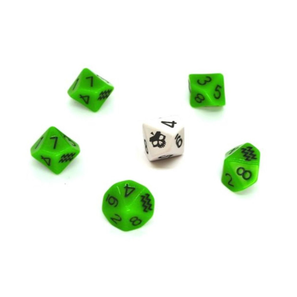 SLA Industries 2nd Edition - Blistered Dice Set (6 Dice)