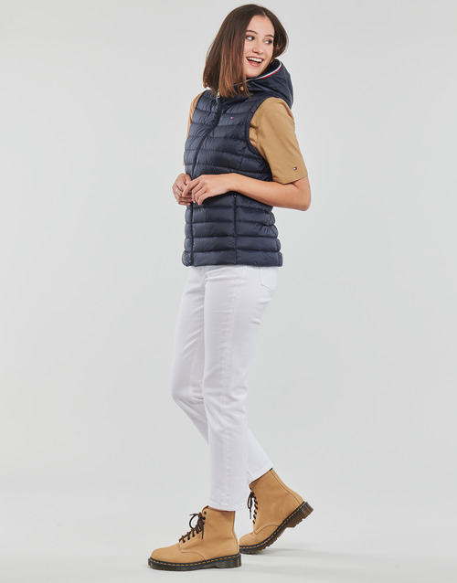 Tommy Hilfiger - CHEVRON SORONA TEDDY LINED MAXI - Bleu