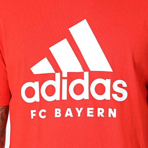 Tee Shirt Bayern Munich DNA HY3292 Rouge