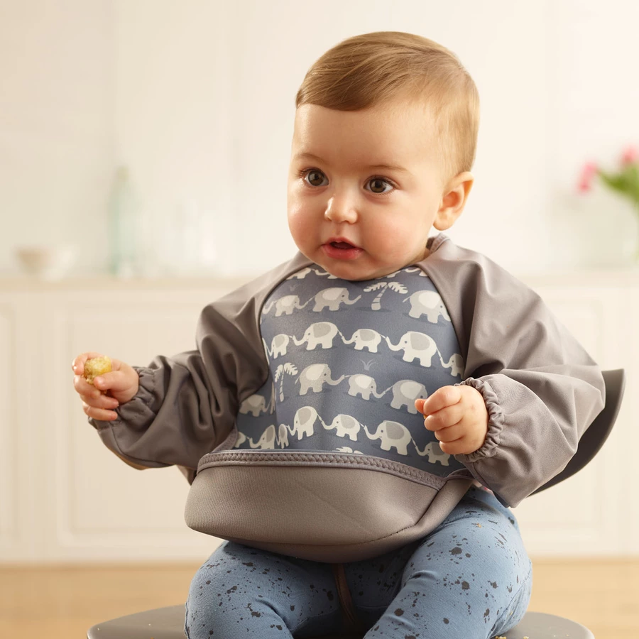 Bibetta Lätzchen UltraBib® mit Raglan-Ärmeln Elefant