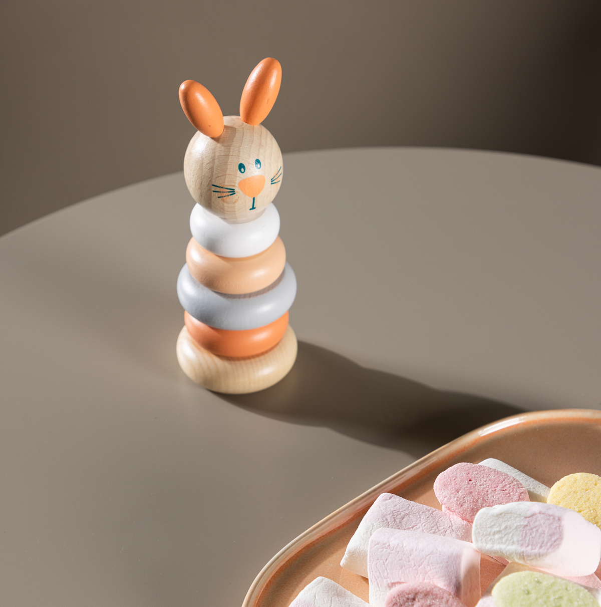 Kindertafel Bruno Beige