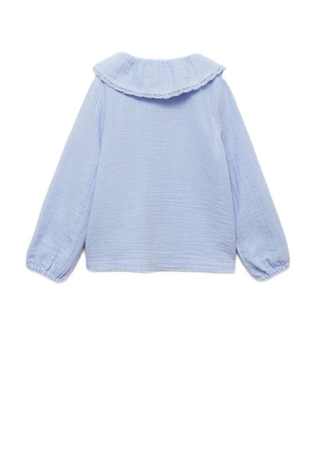 Mango Kids blouse lichtblauw