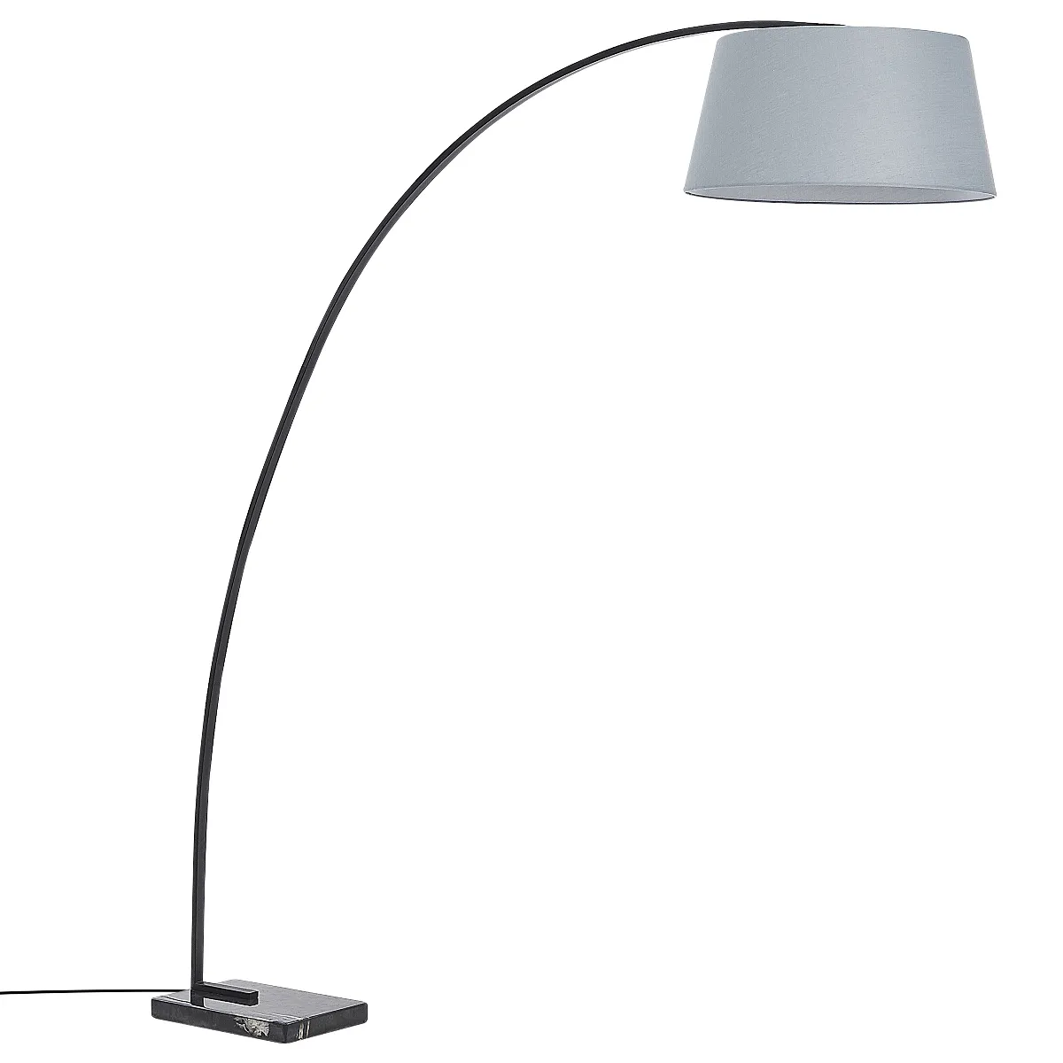 Beliani Lampadaire BENUE Gris