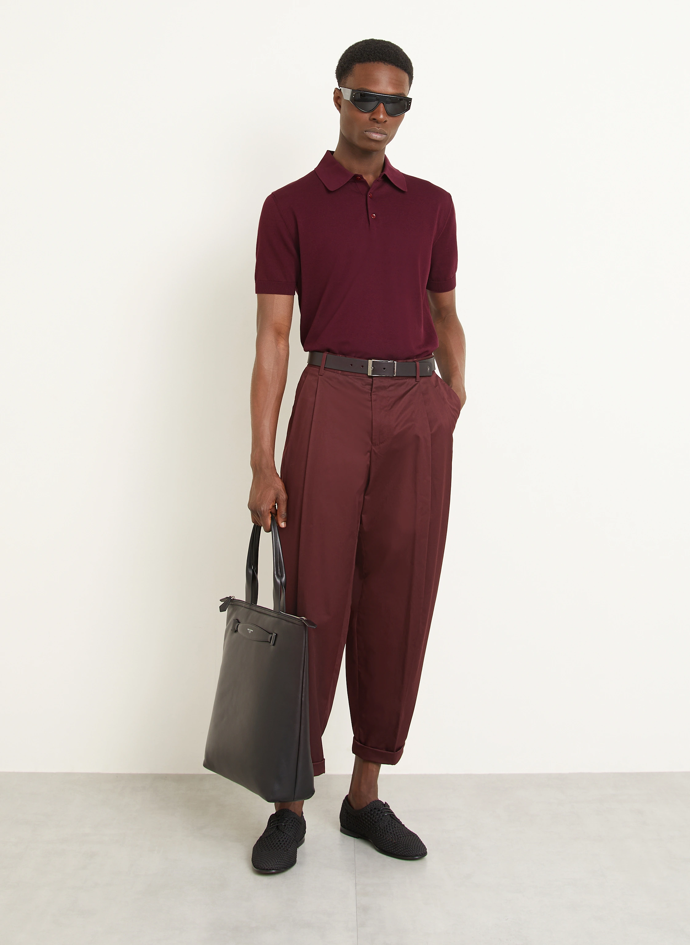 DOLCE & GABBANA Strick-Poloshirt