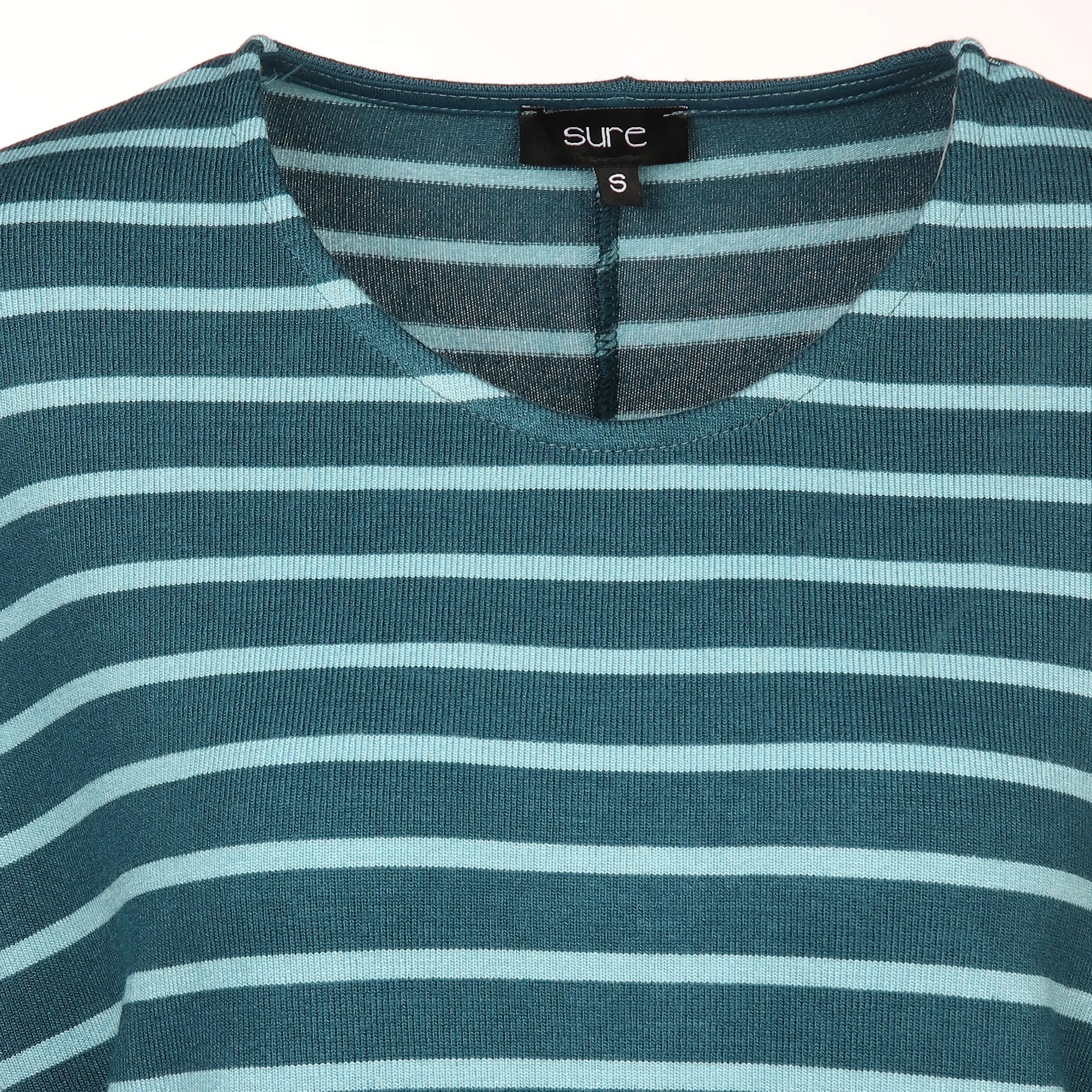 Damen Shirt mit 3/4 langen Fledermausärmeln