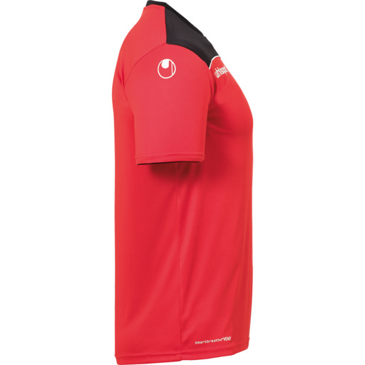 Camisa Offense 23 Poly Vermelha/Preta/Branca Uhlsport