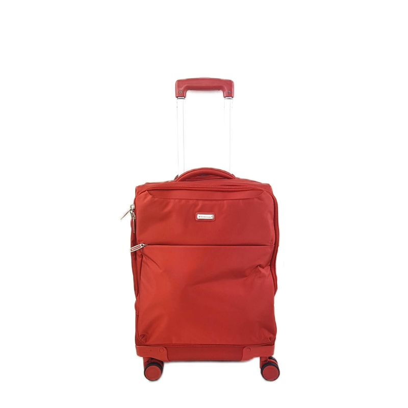 Valise cabine souple 28105A 55 cm Rouge