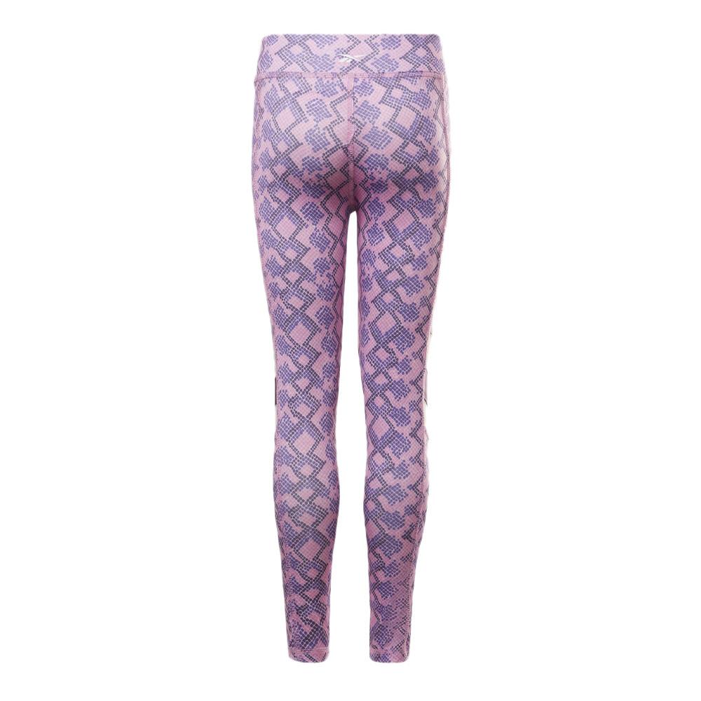 Reebok Legging Rose à motifs Fille Reebok Snake