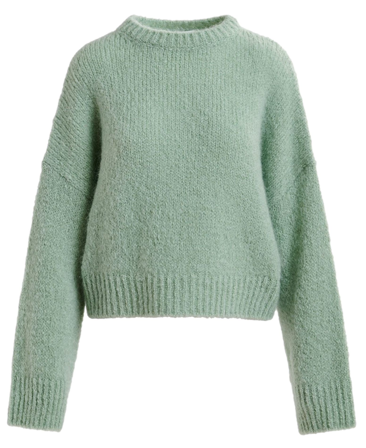 GRIFFIN - Pull col roulé en mohair mélangé | Vert