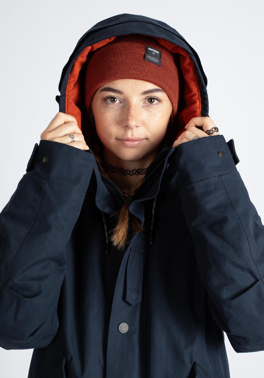 Jeckybeng The Winter Parka Navy - Unisex