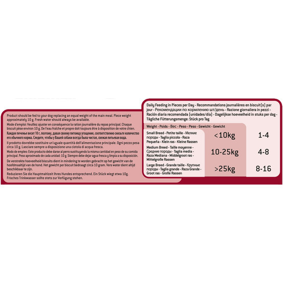 Biscuits Purina pour chien adulte : poulet et riz 400 gr